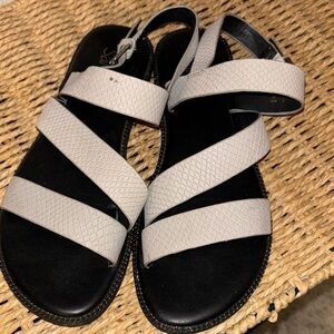 Franco Sarto Gray Sandals